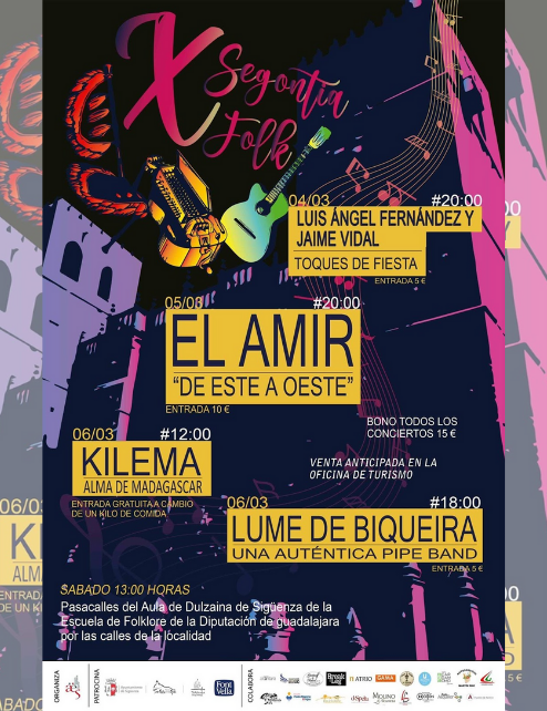 LUME DE BIQUEIRA actuará en el X Festival Segontia Folk